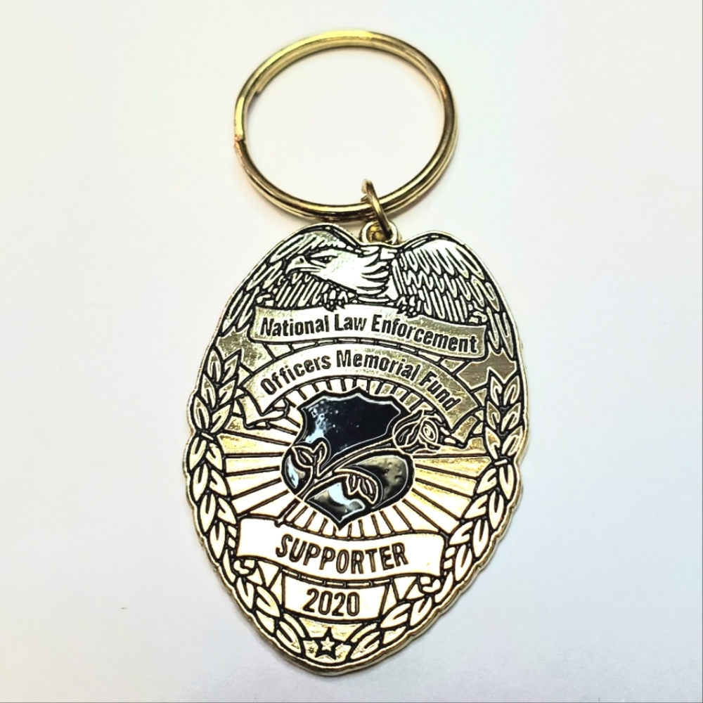 National law enforcement officers memorial fund keychain 2020